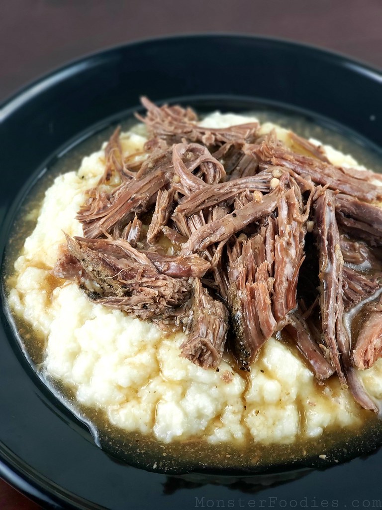 Beef Roast with Mashed Cauliflower