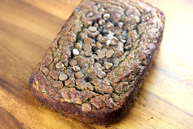 Coconut Flour Chocolate Chip Banana Bread