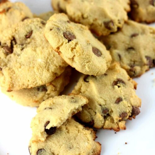 Coconut Flour Chocolate Chip Cookies