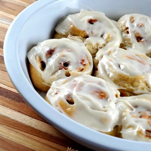 Easy Pumpkin Cinnamon Rolls