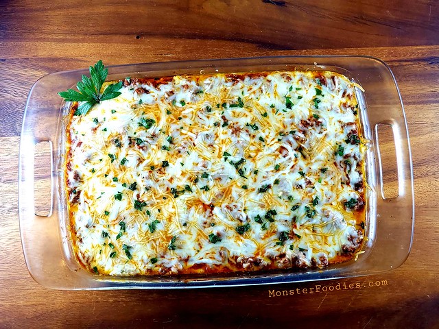 Spaghetti Squash Lasagna Casserole