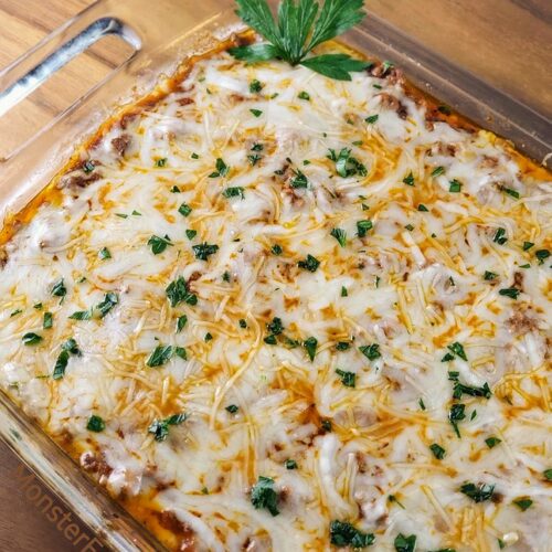 Spaghetti Squash Lasagna Casserole