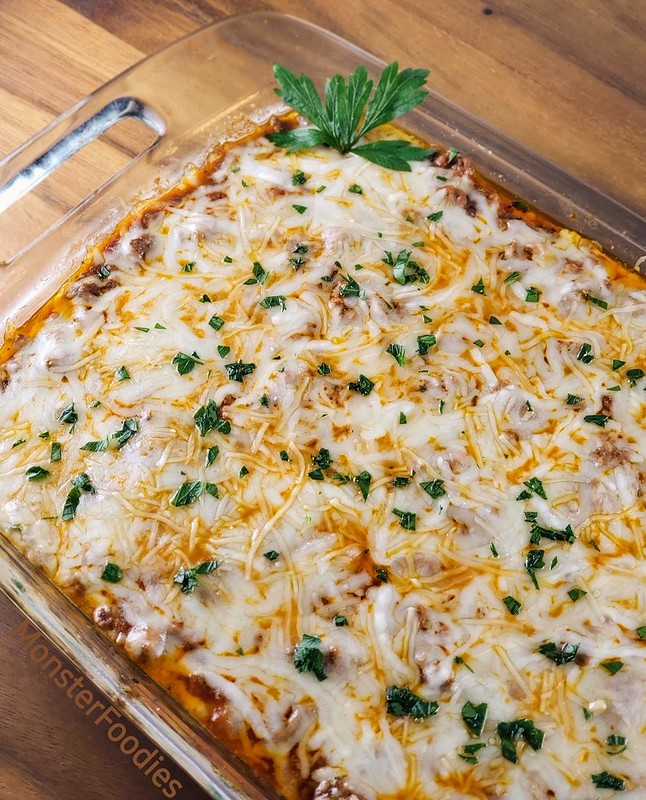 Spaghetti Squash Lasagna Casserole