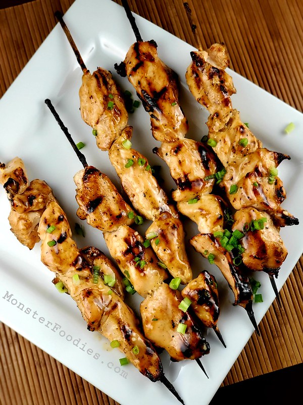 Honey Mustard Chicken Skewers