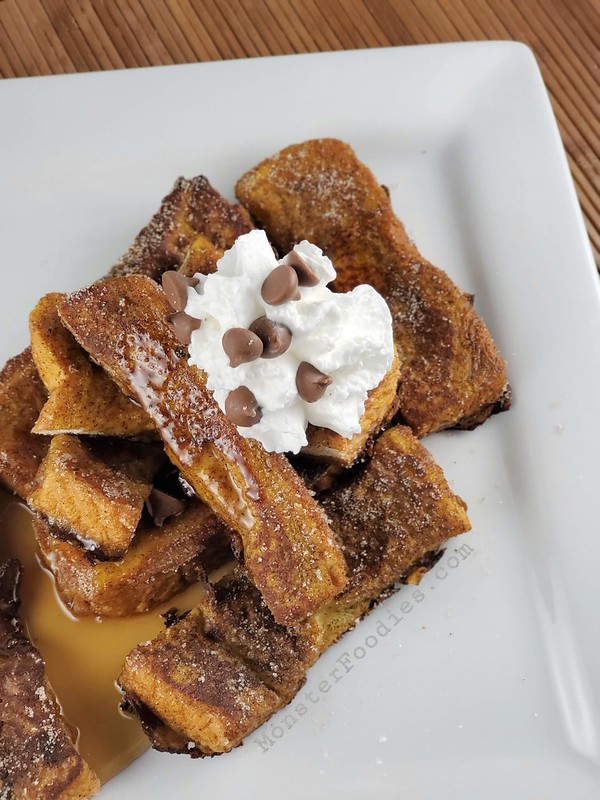 Pumpkin French Toast Sticks