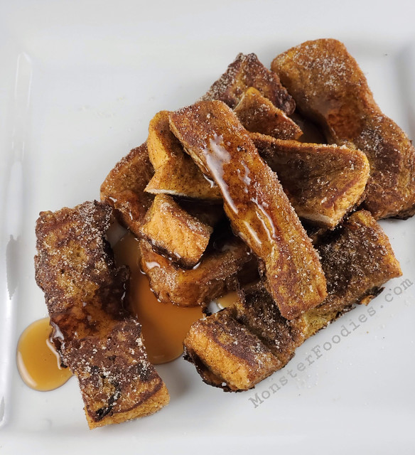 Pumpkin French Toast Sticks