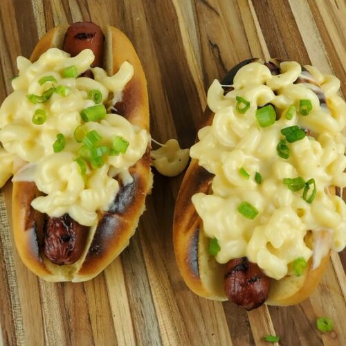 Mac and Cheese Hot Dogs