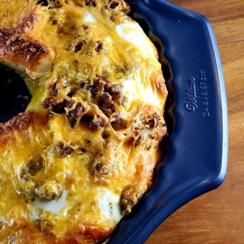 Sausage and Egg Breakfast Bundt