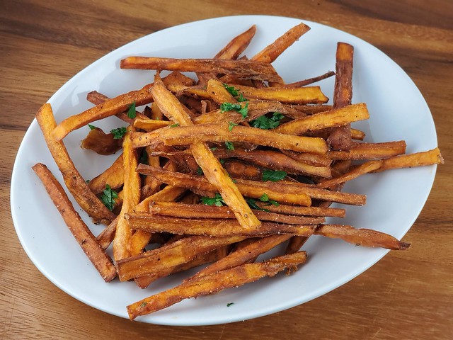 Deep Fried Sweet Potato Fries