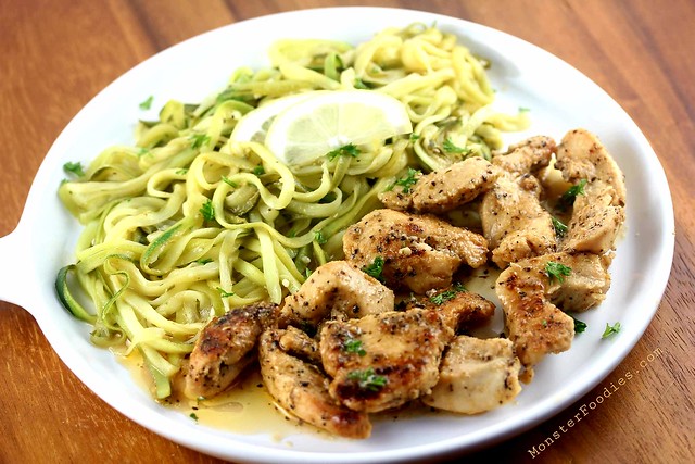 Zucchini Noodles with Chicken