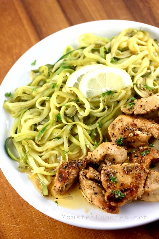 Zucchini Noodles with Chicken