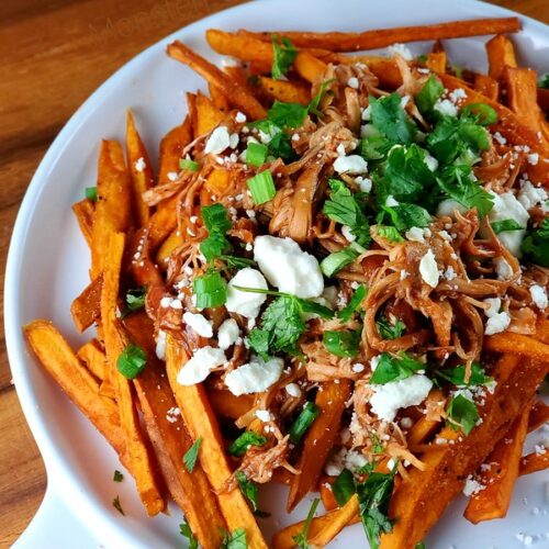 Loaded Sweet Potato Fries