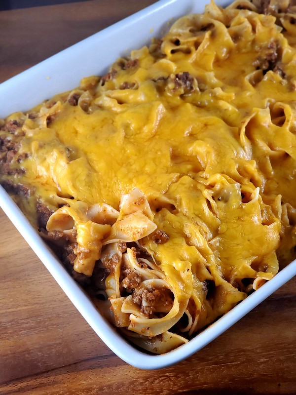 Beef Egg Noodle Casserole