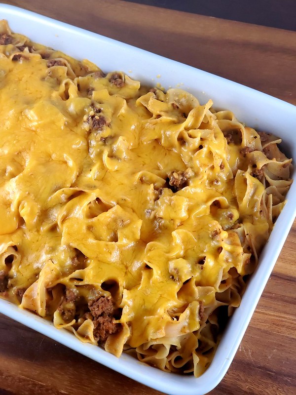 Beef Egg Noodle Casserole