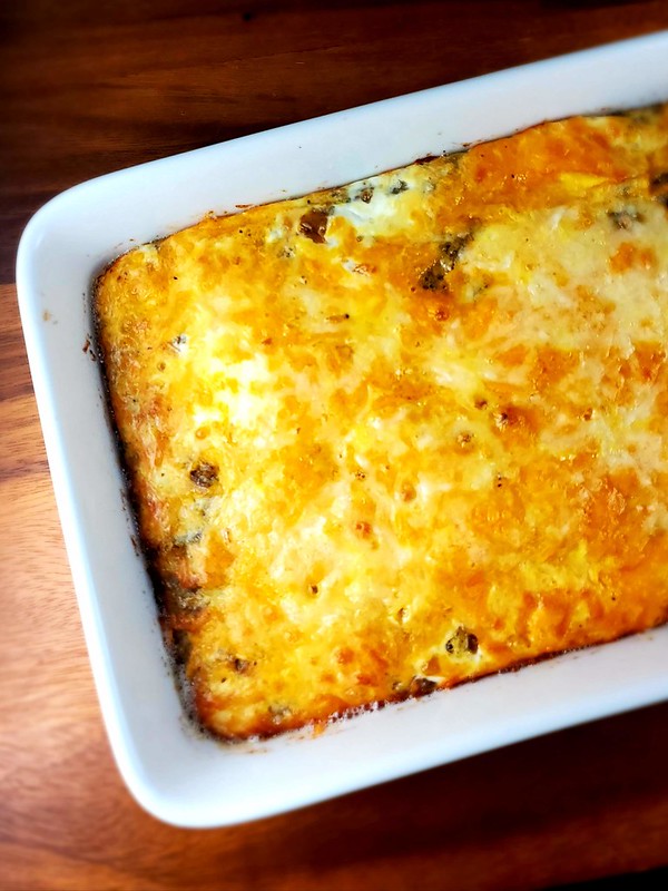 Keto Sausage Breakfast Casserole