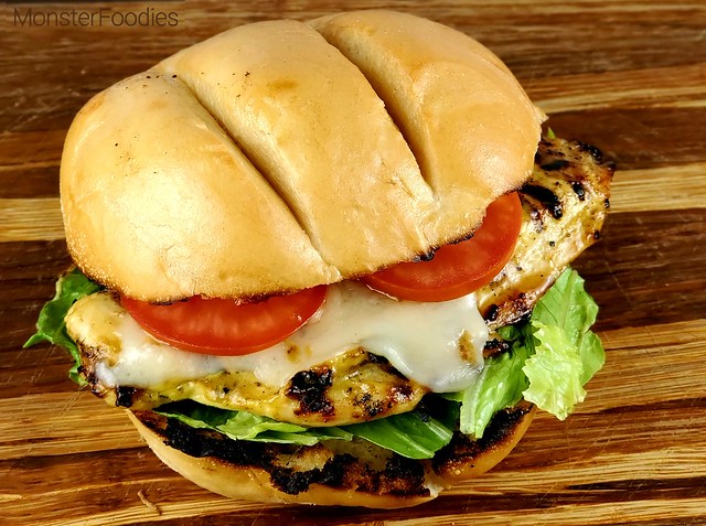 Mustard Ranch Grilled Chicken Sandwich