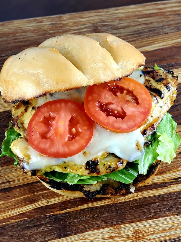 Mustard Ranch Grilled Chicken Sandwich