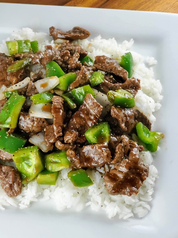 Chinese Beef in Black Pepper Sauce