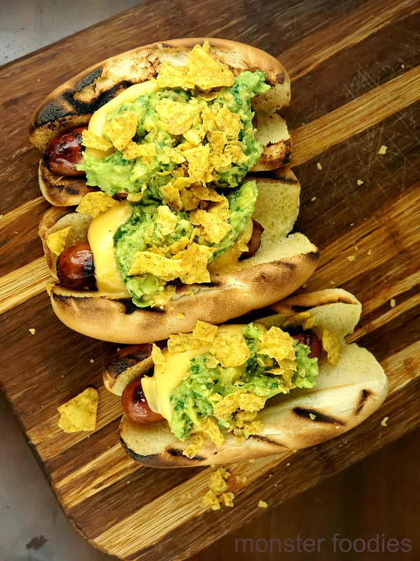 Nacho Cheese Hot Dogs