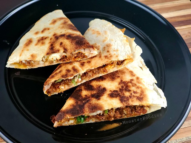 Chorizo and Cheese Quesadillas