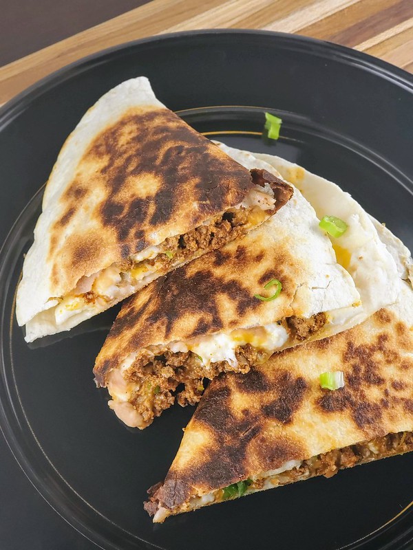 Chorizo and Cheese Quesadillas