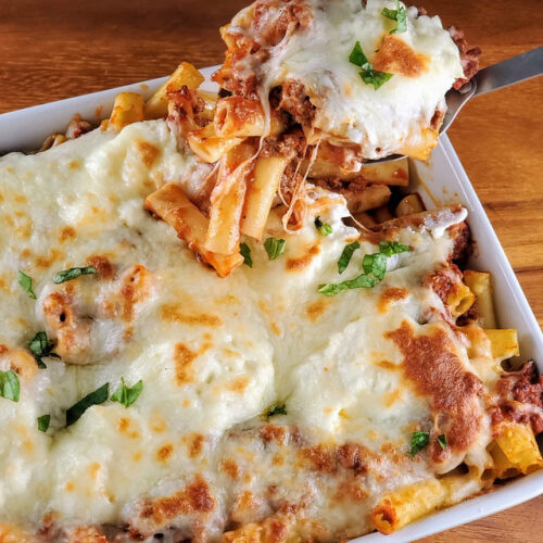 Simple Baked Ziti