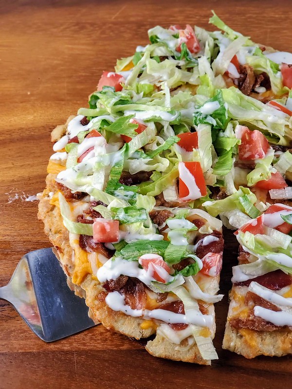 Ground Chicken Pizza Crust