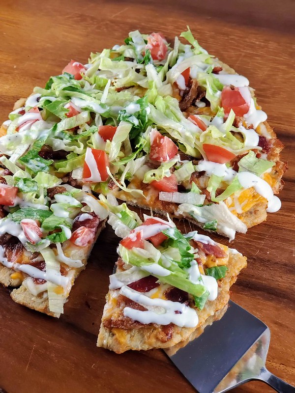 Ground Chicken Pizza Crust