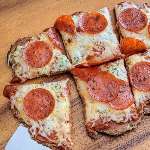 Ground Turkey Crust Pizza