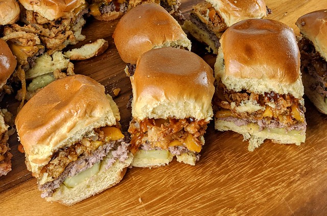 BBQ Burger Sliders