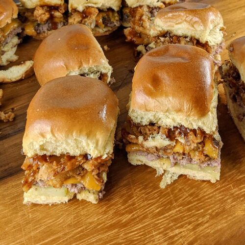 BBQ Burger Sliders