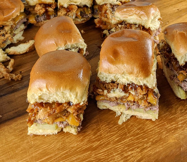 BBQ Burger Sliders