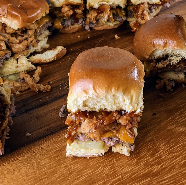 BBQ Burger Sliders