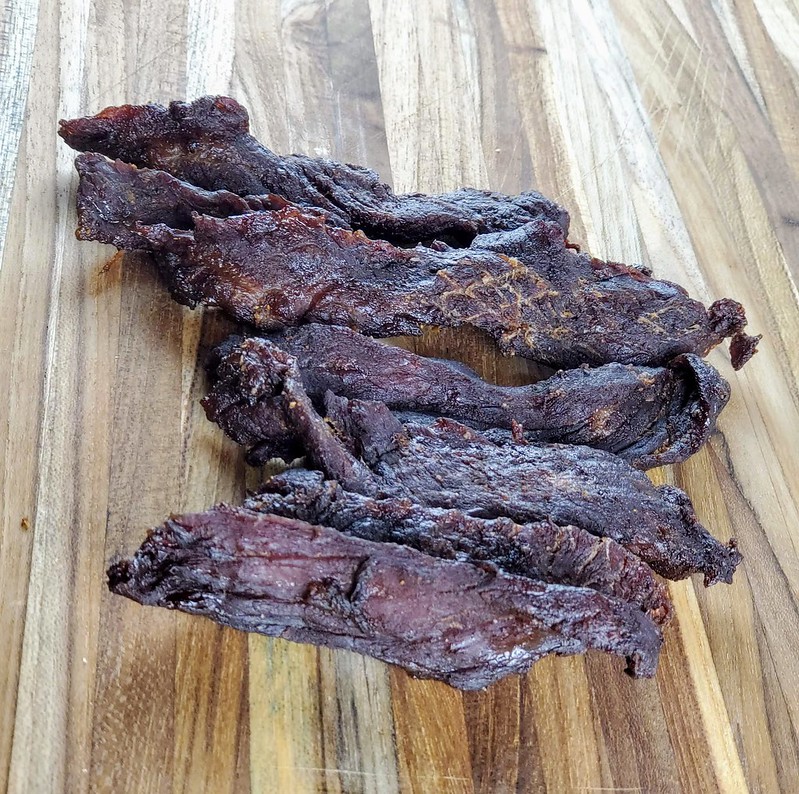 Beef jerky air outlet fryer