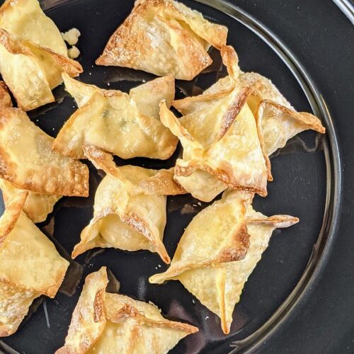 Air Fryer Cream Cheese Rangoons