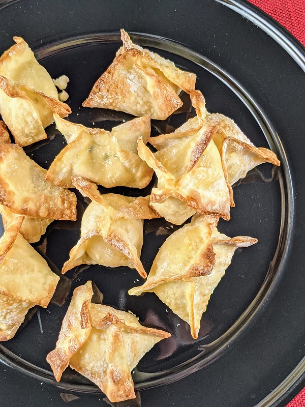 Air Fryer Cream Cheese Rangoons