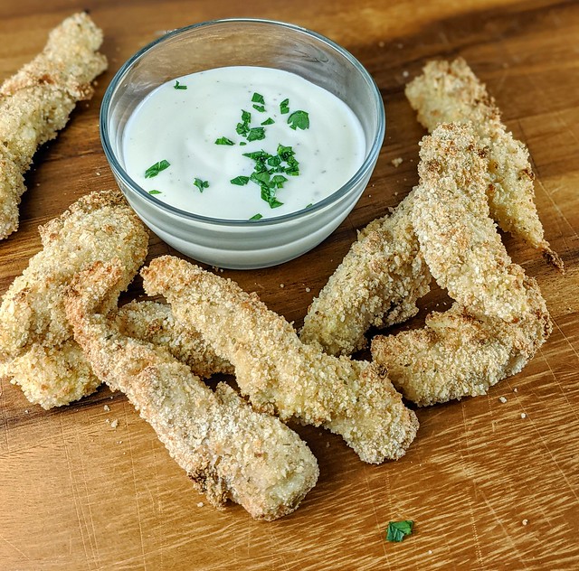 Breaded Chicken Tenders in the Air Fryer