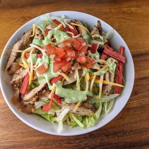 Taco Bell Zesty Chicken Bowl